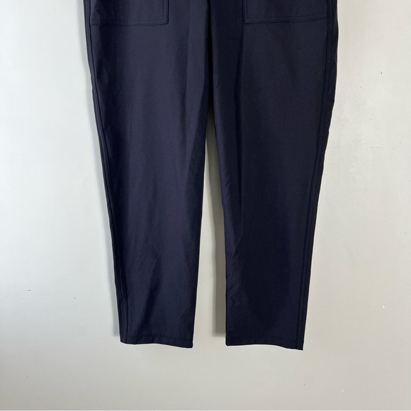 Athleta Wander Hybrid Black Straight Leg Pant size 4 Ankle Stretch Pockets - Picture 7 of 13